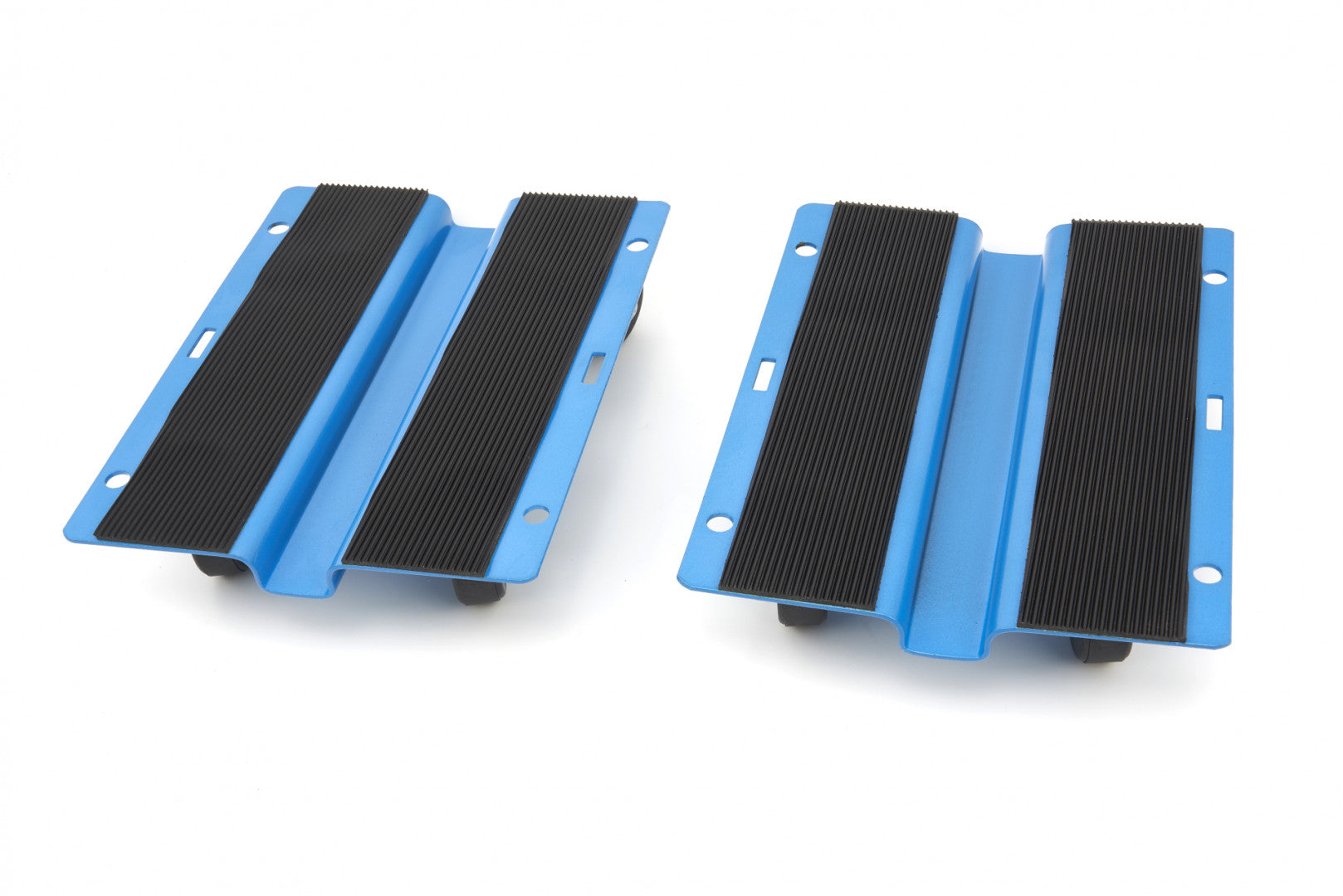 Sada 2 univerzálnych transportných plošinových vozíkov 2 x 250 kg 250 x 200 mm hbm