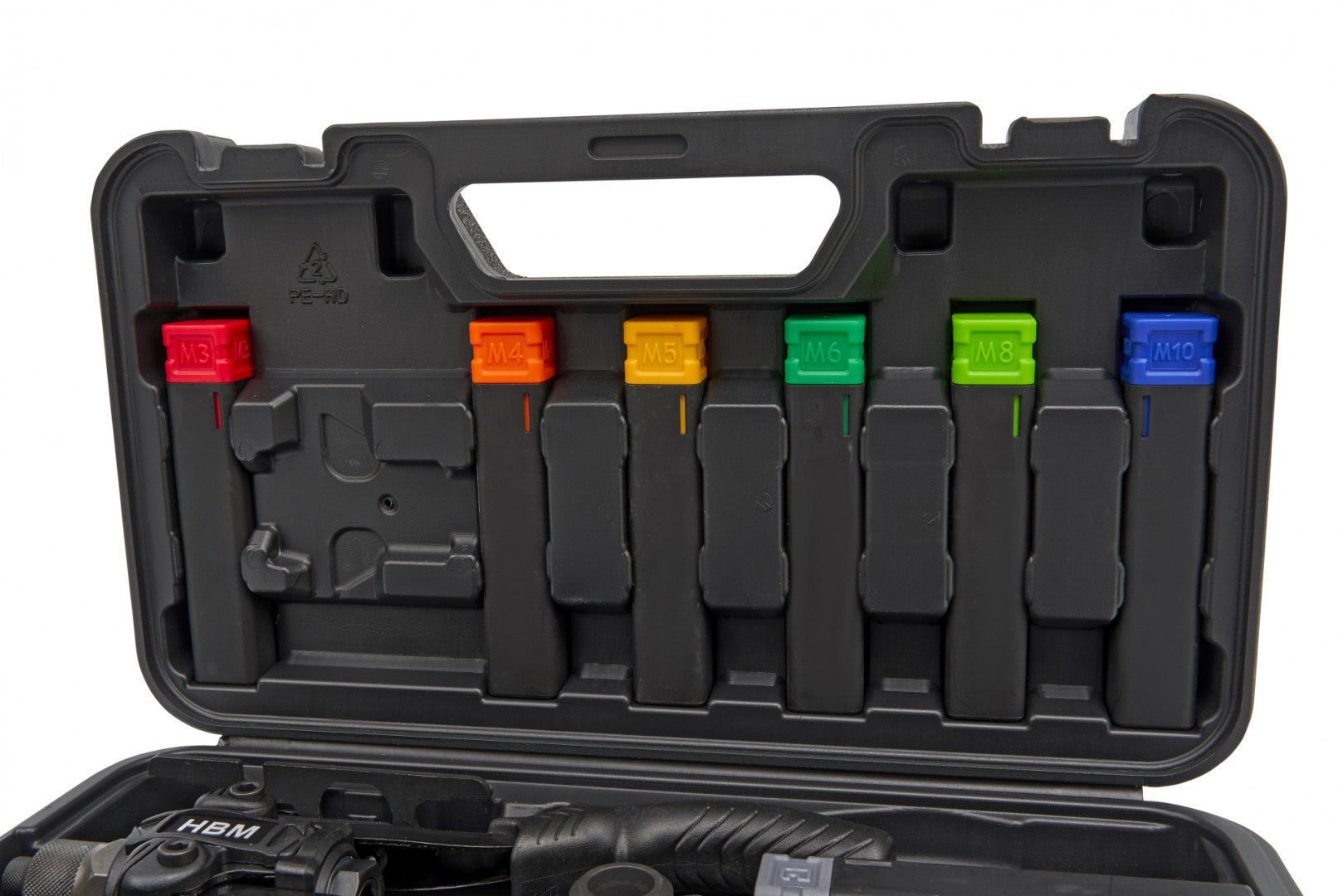 Profesionálne nitovacie kliešte pre trhacie nity a nitovacie matice HBM