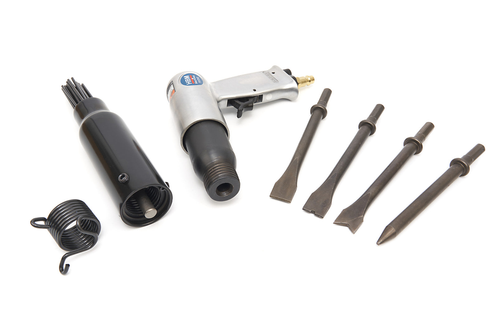 Sada sekáča a pneumatického ihlového orezávača 2 v 1 hbm