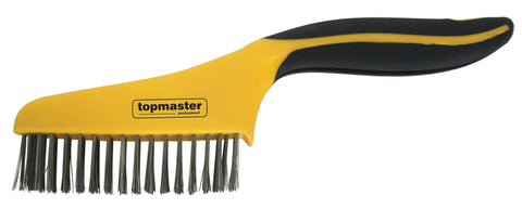 Drôtená kefa oceľová 4x16 Topmaster