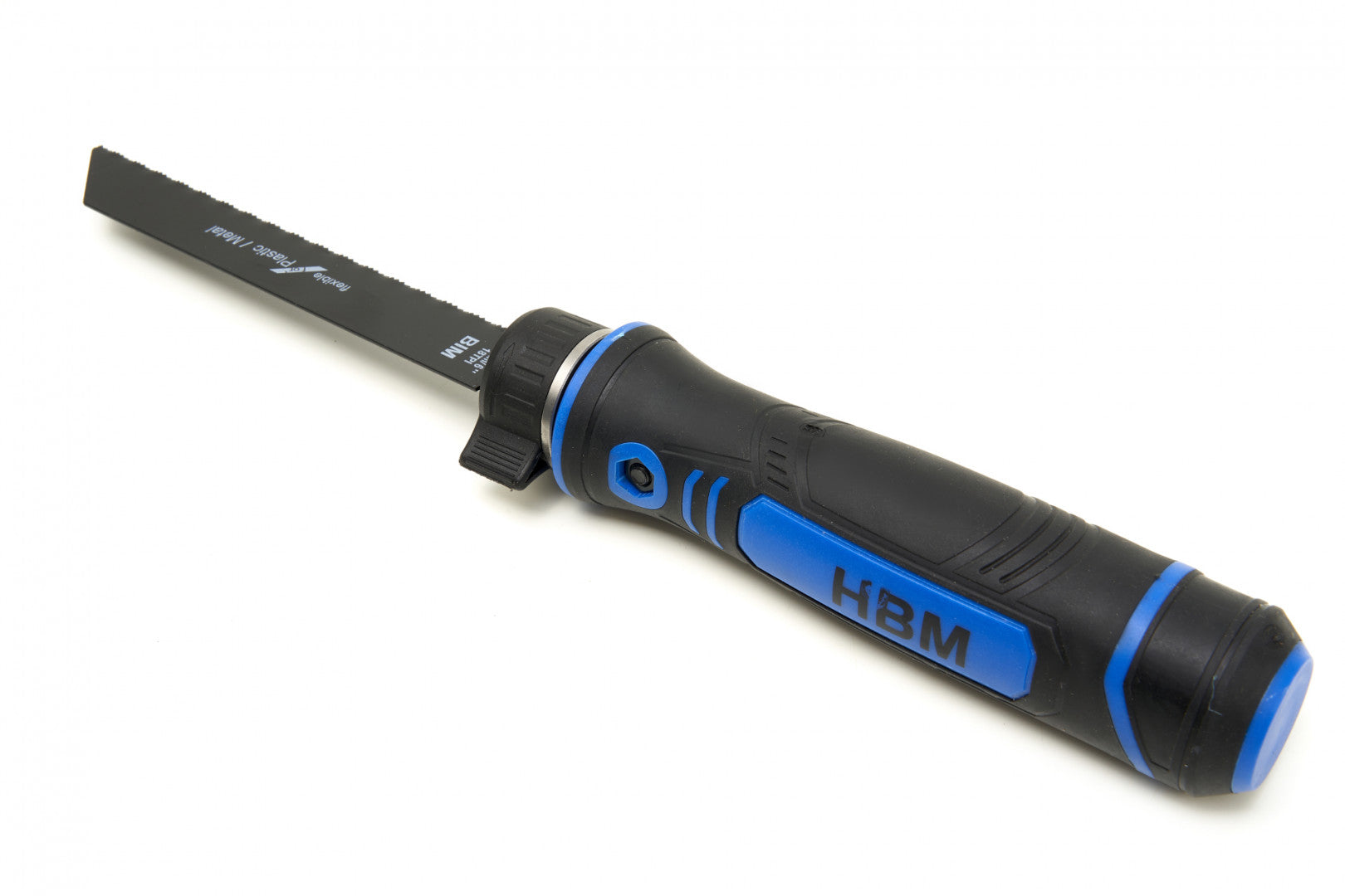 Ručná píla na drevo aj kov, s vymeniteľnými čepeľami, 7ks HBM