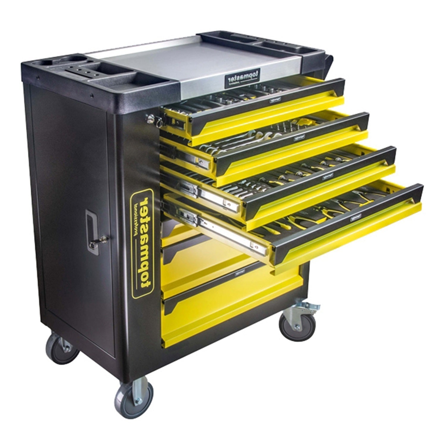 Dielenský vozík - skrinka s náradím 182ks, 7 zásuviek Topmaster