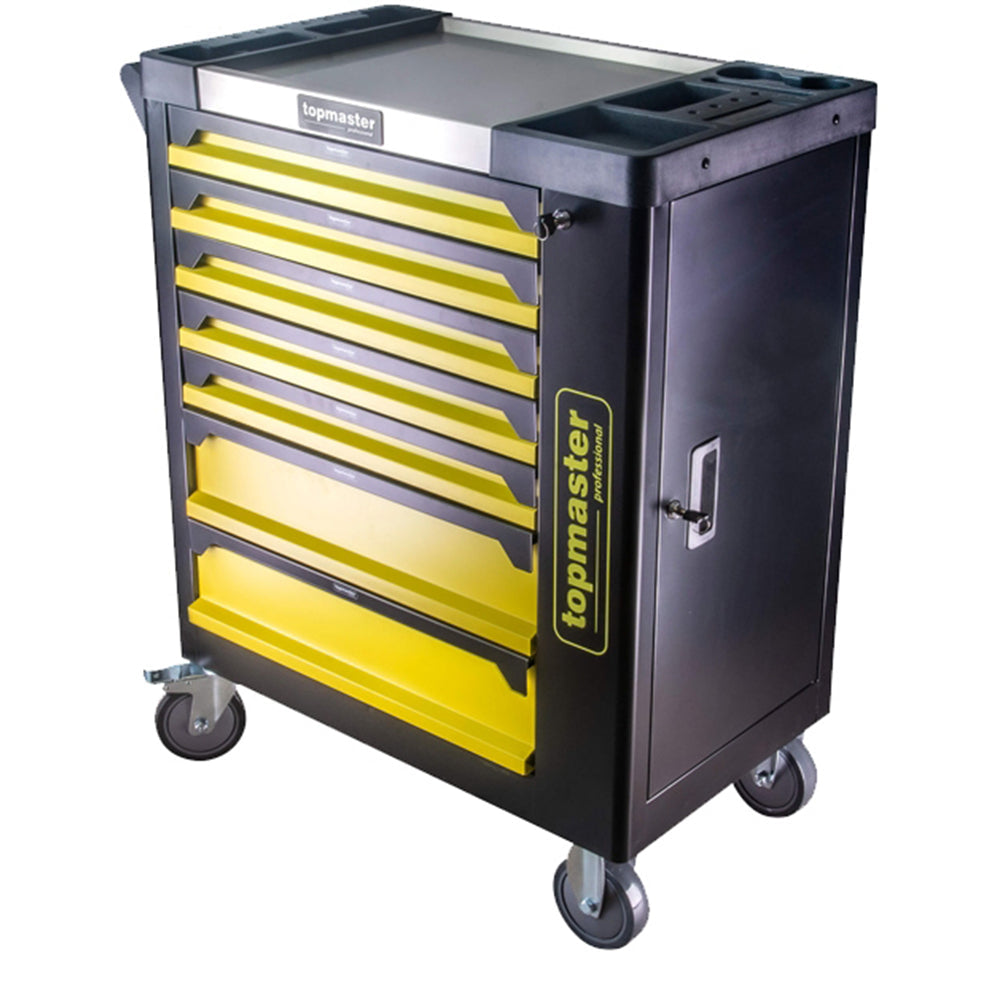 Dielenský vozík - skrinka s náradím 182ks, 7 zásuviek Topmaster