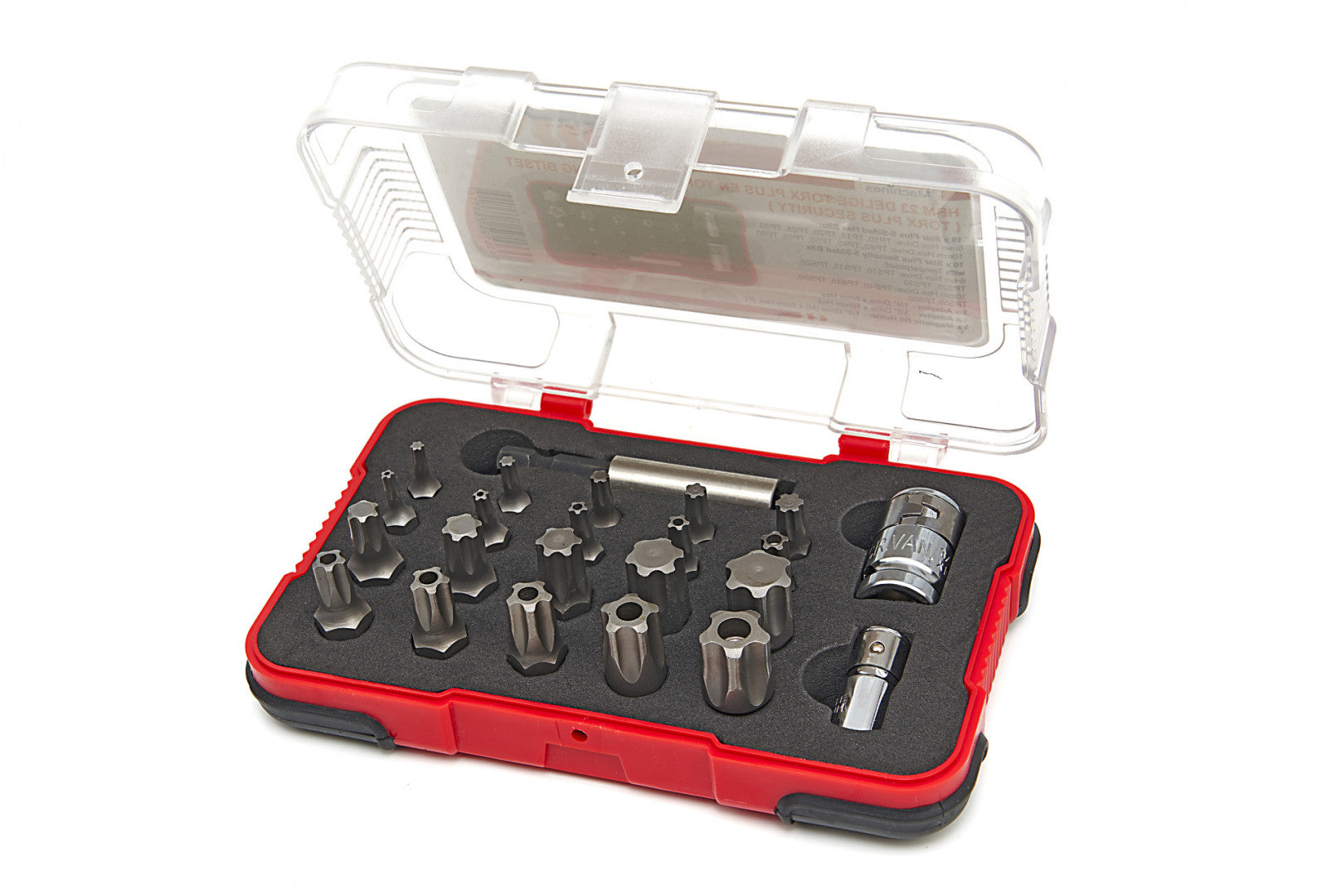 Sada TORX, TORX Plus, TORX Plus Security bitov, 23ks HBM Machines Holandsko