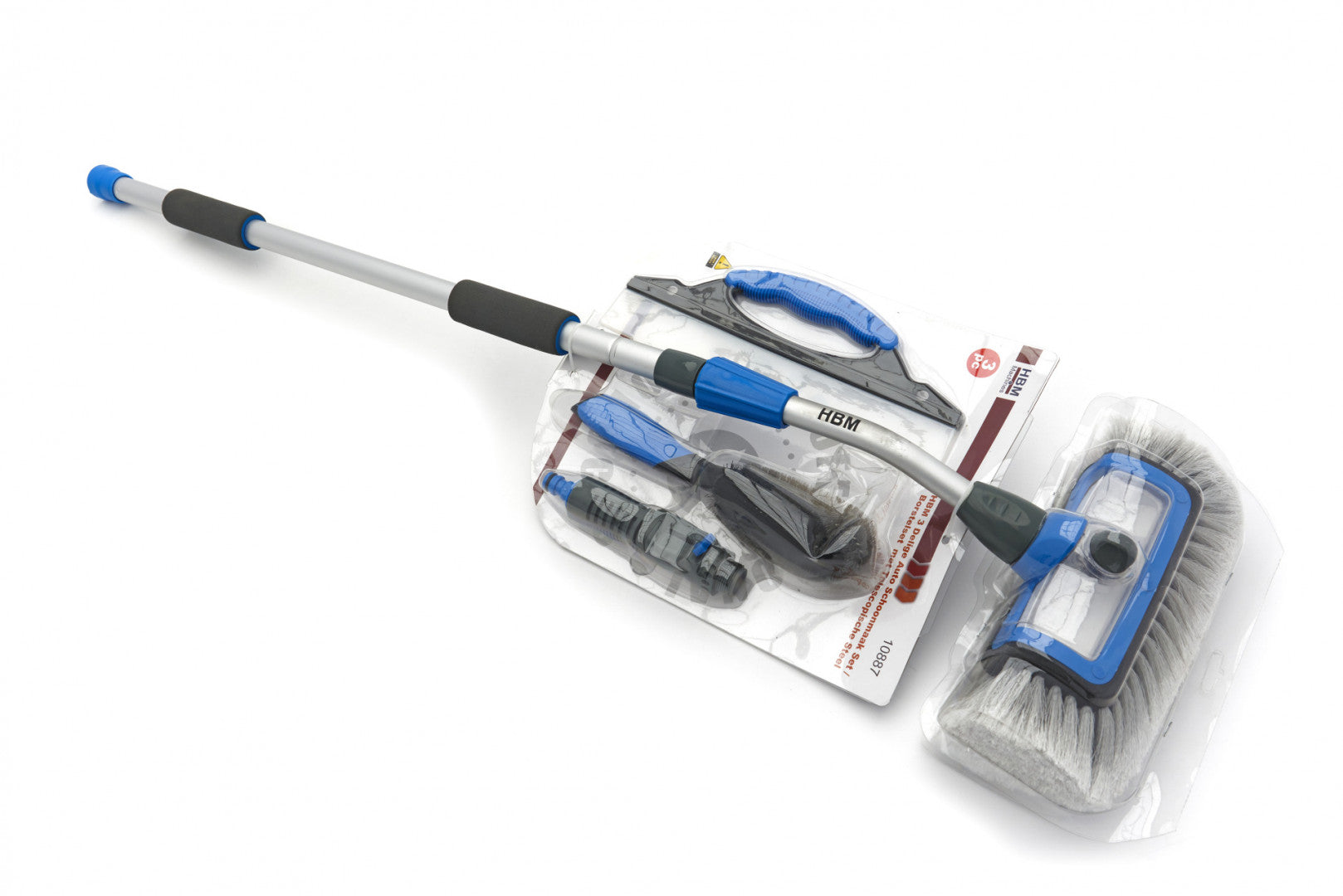 Sada kefiek na čistenie auta hbm 3 kusy