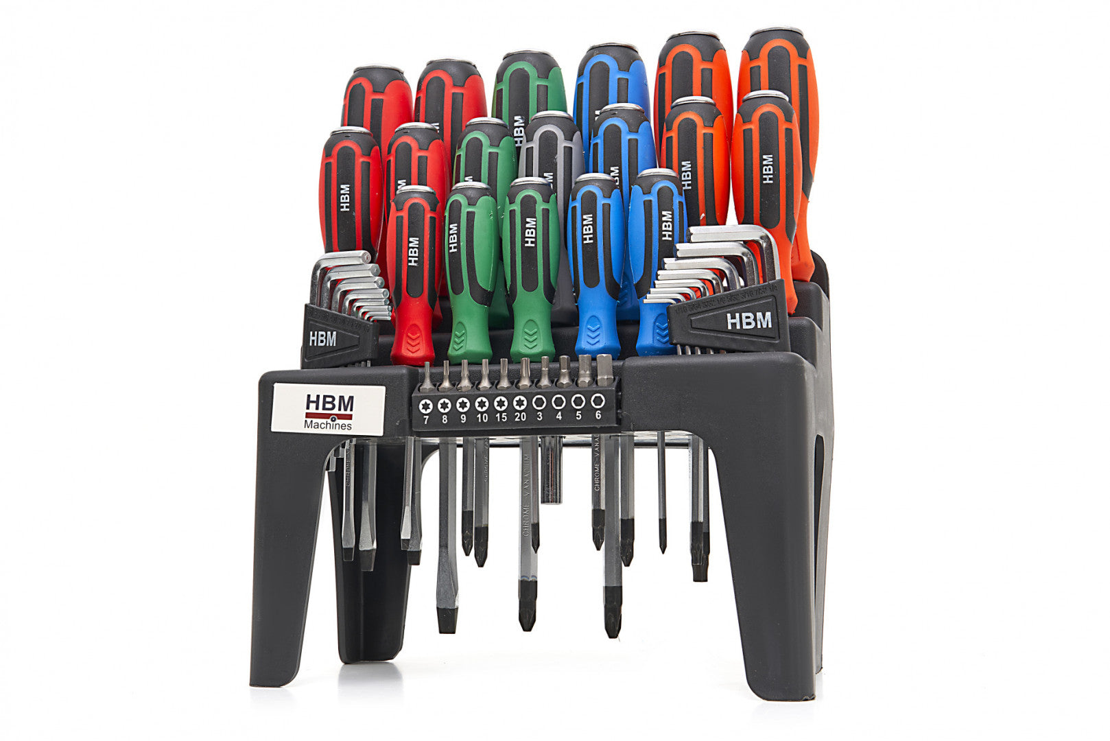 Sada mechanických skrutkovačov 44 kusov hbm