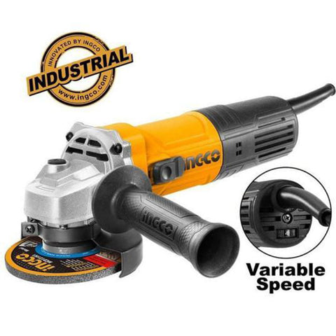 Uhlová brúska flex s nastaviteľnými otáčkami 900 w ingco