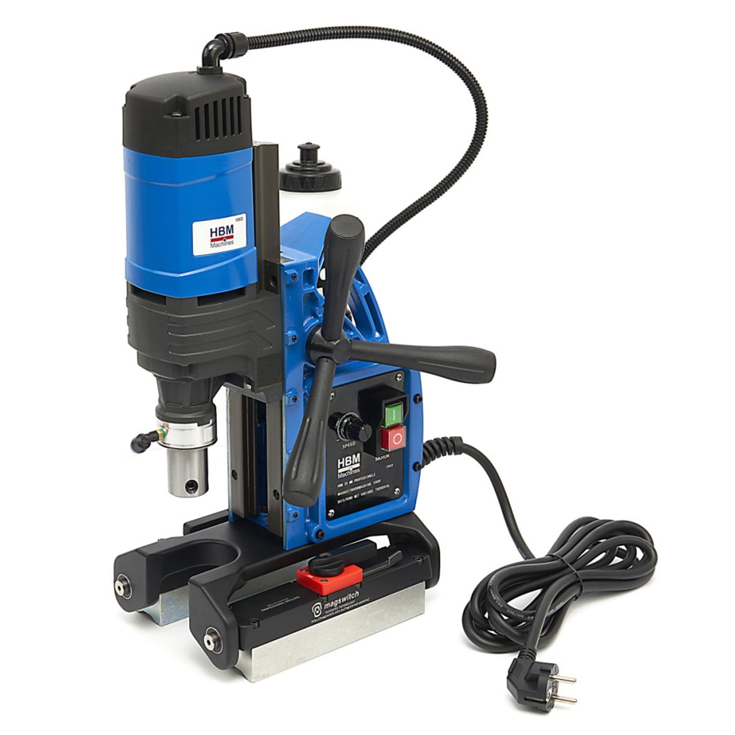 Magnetická vŕtačka 1600W, 230V, 35mm HBM