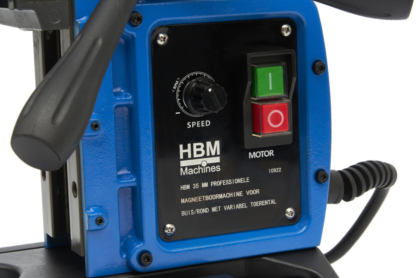 Magnetická vŕtačka 1600W, 230V, 35mm HBM