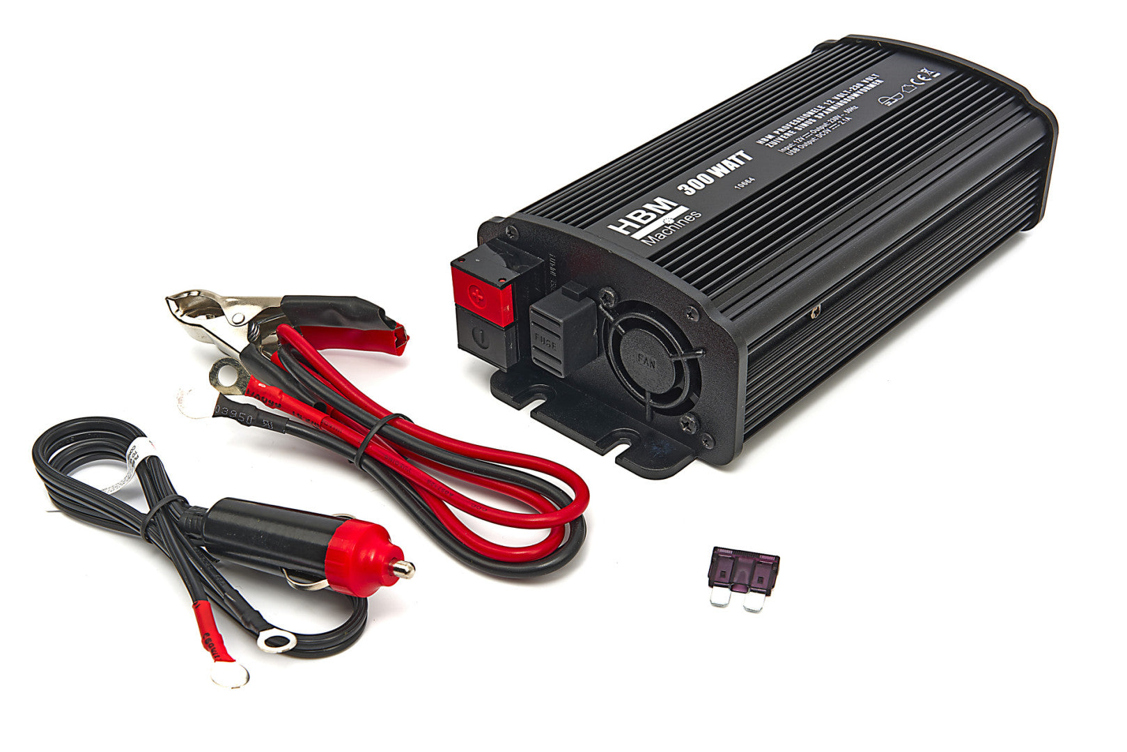 Menič napätia do auta 2000W 12V - 230V HBM