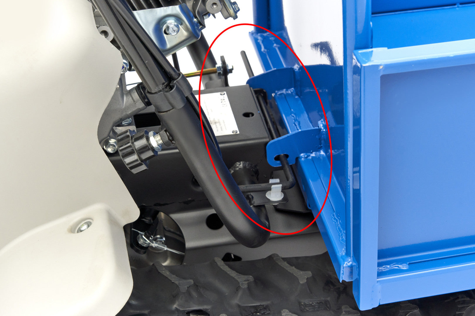 Mini dumper - výklopný pásový prepravník 320kg s benzínovým motorom 196cm³ 6,5hp HBM