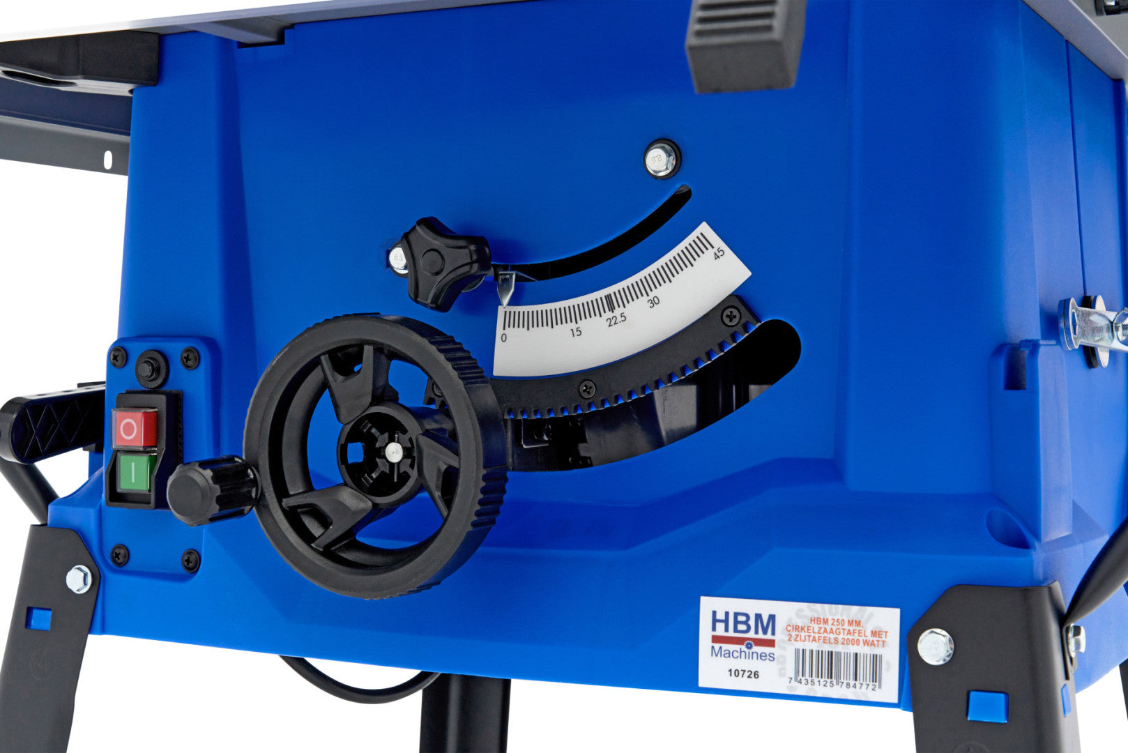 Stolná kotúčová píla 2000W 250mm HBM