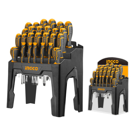 Súprava 26 skrutkovačov cr-v ingco