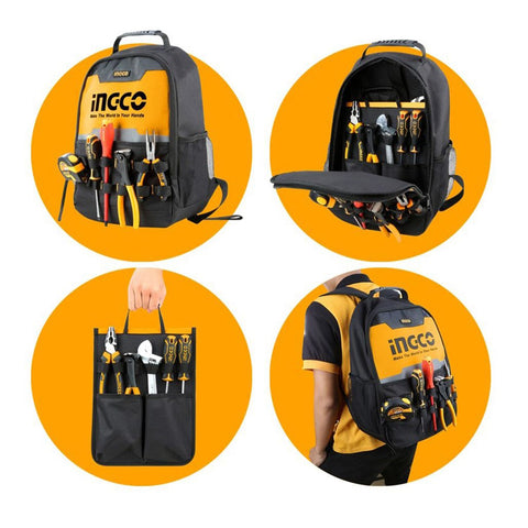 Batoh na náradie 450 x 340 x 170mm Ingco