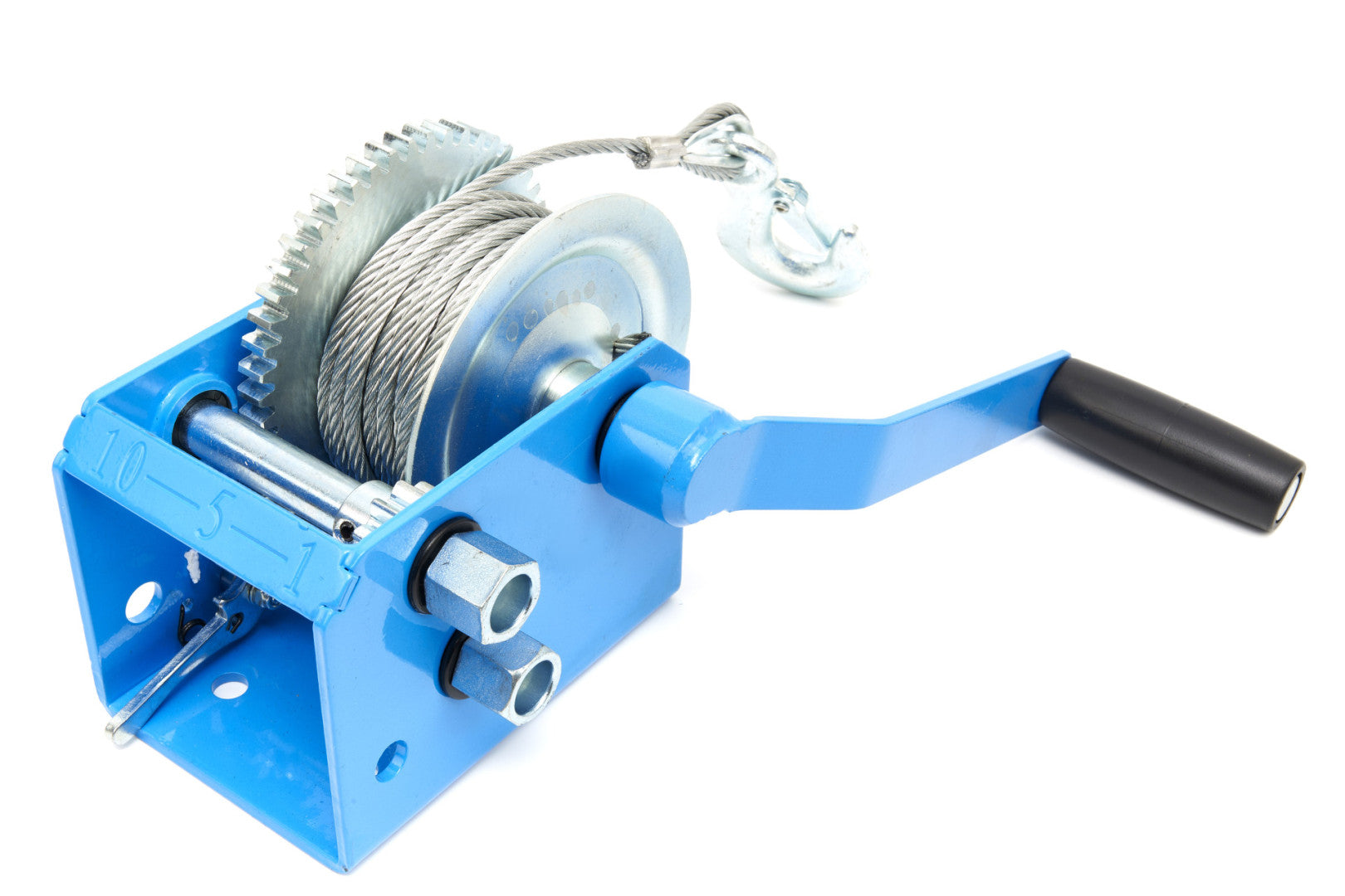 Ručný naviják s oceľovým lanom 7,6m 1130kg HBM