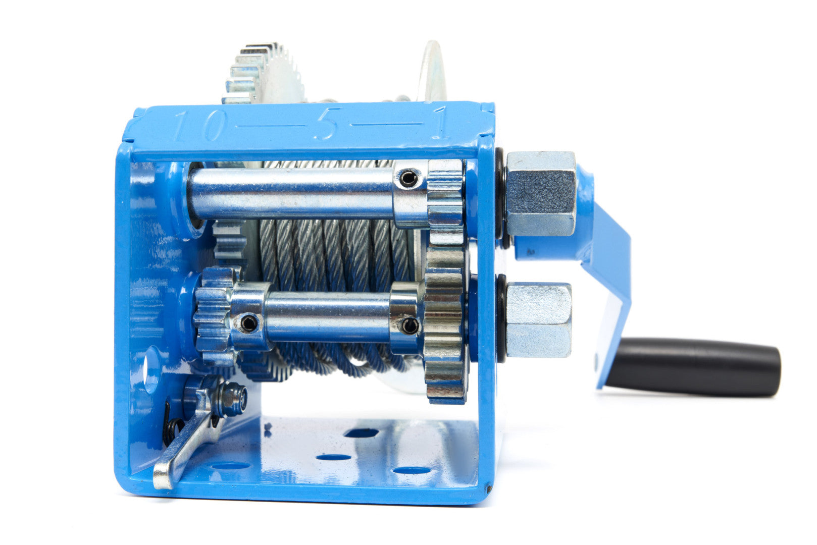 Ručný naviják s oceľovým lanom 7,6m 1130kg HBM