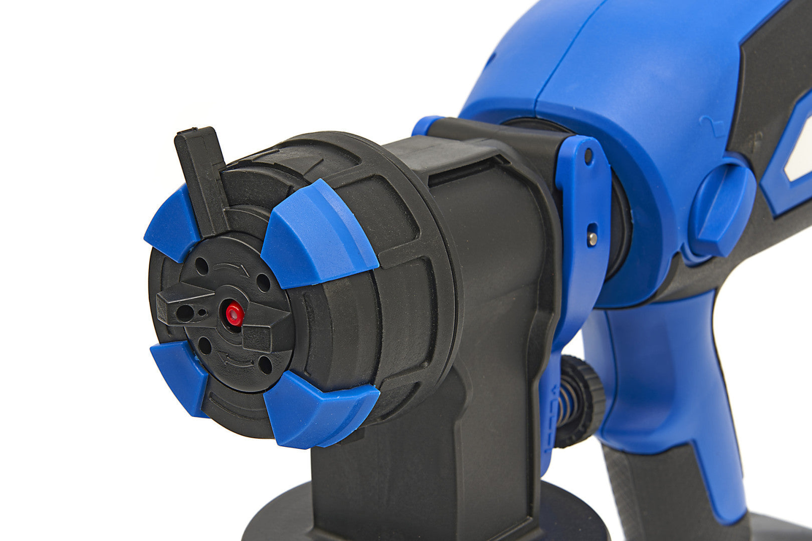 Elektrická striekacia pištoľ na farbu s nádržkou 1l a 2 akumulátormi 18V 4Ah HBM