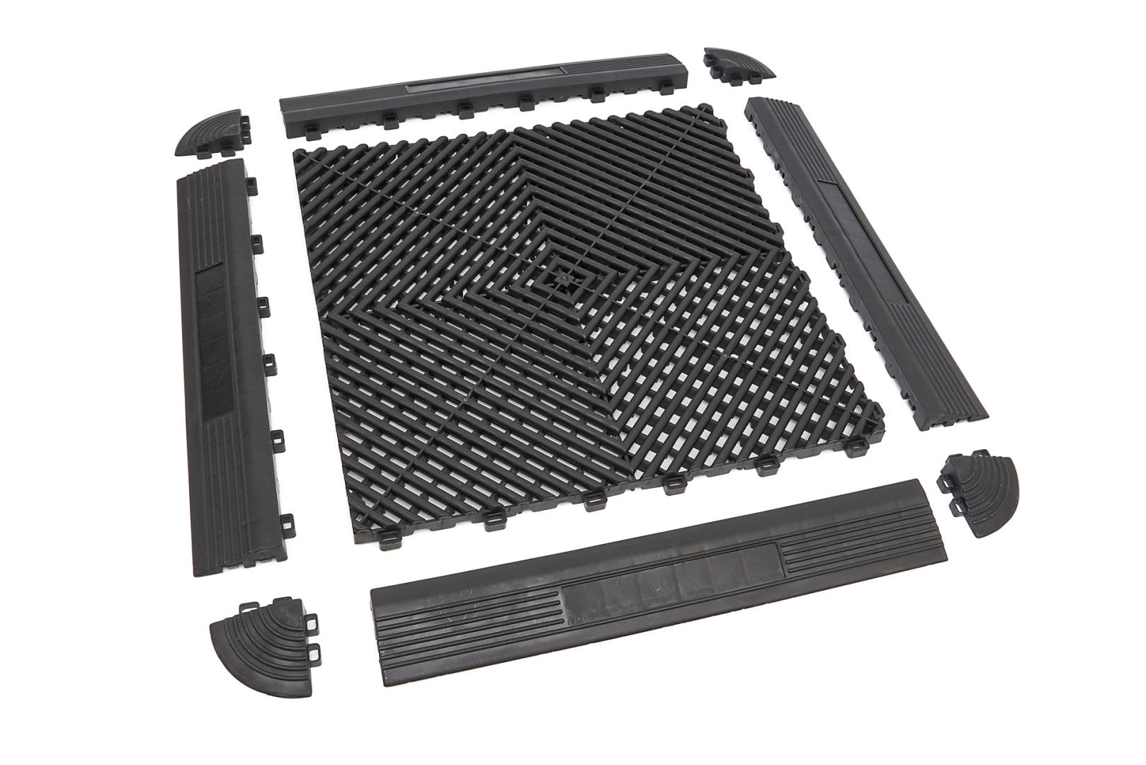 Plastová dlaždica na podlahu 8000kg/m2