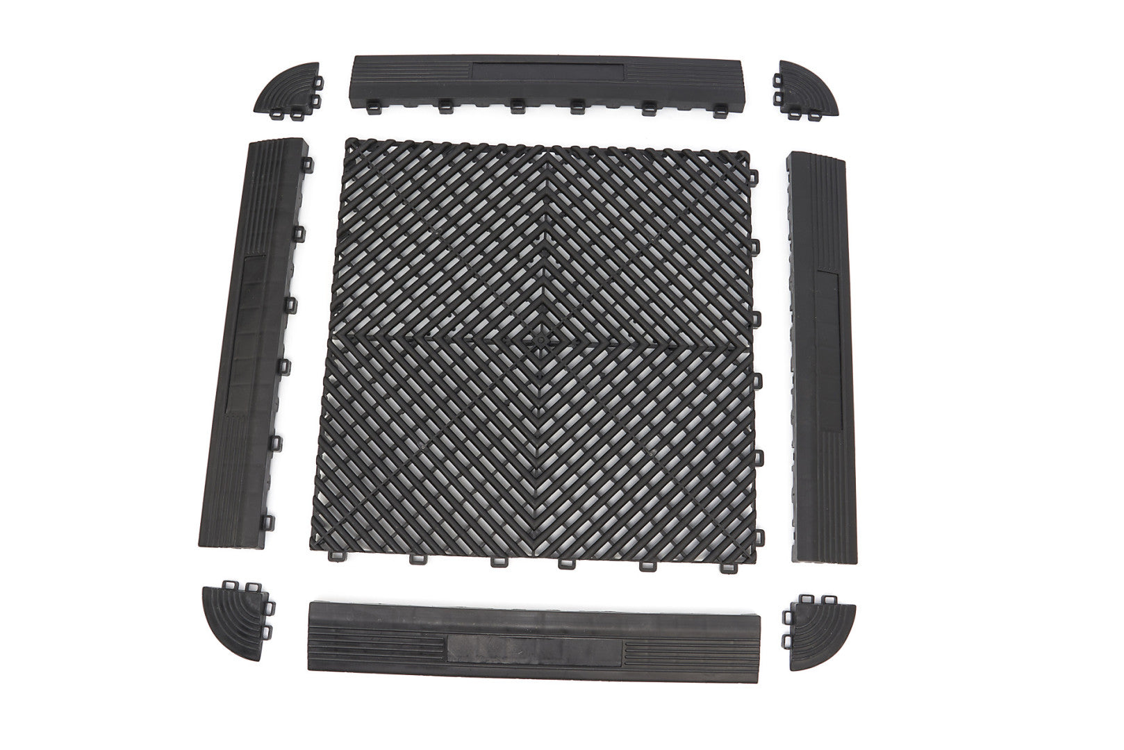 Plastová dlaždica na podlahu 8000kg/m2