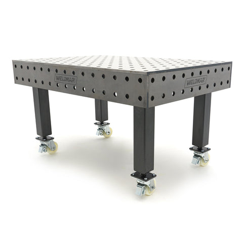 Mobilný zvárací stôl ø 28mm 1500 x 1000 x 15mm