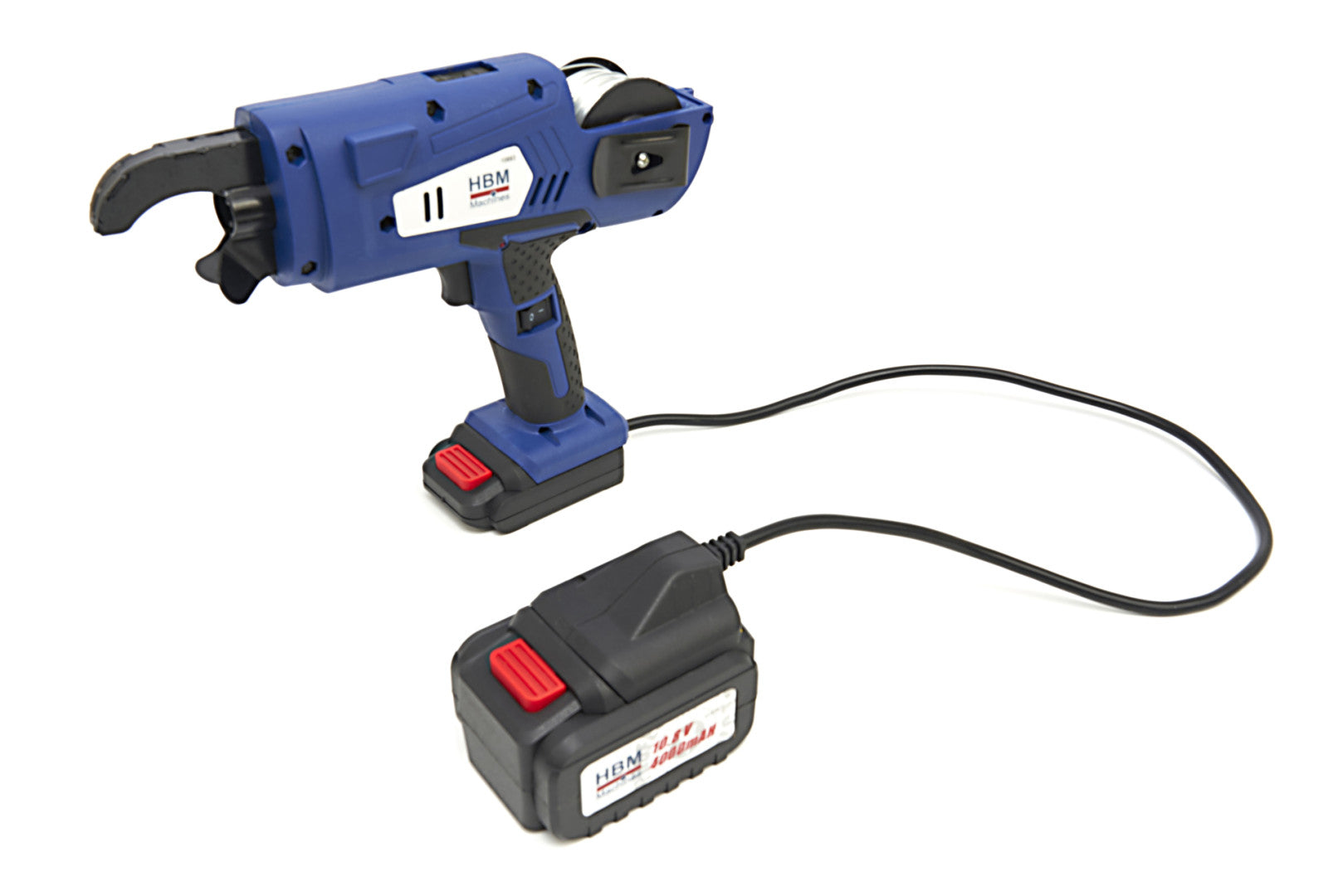 Viazač armatúr, roxorov, výstuží, betonárskej ocele - 2 akumulátory 10,8V 4,0Ah HBM