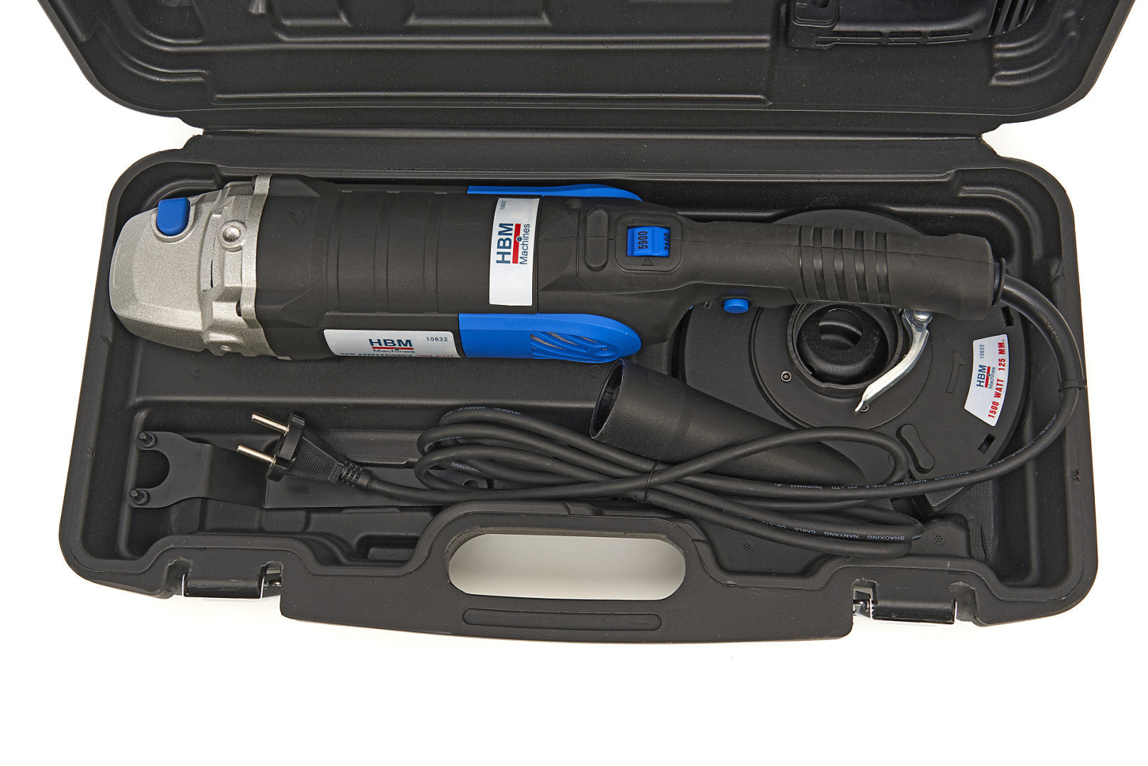 Brúska na betón 1500W, 125mm HBM