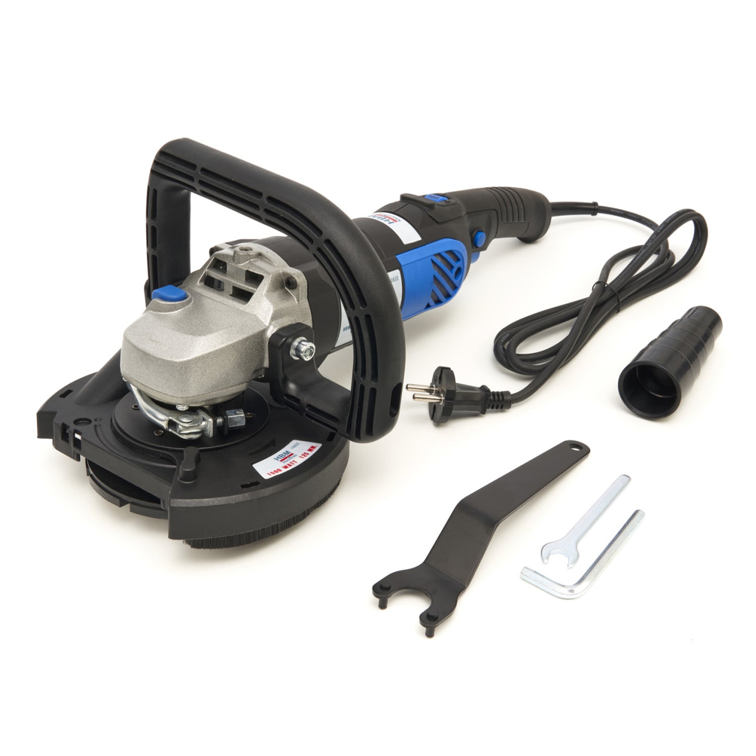 Brúska na betón 1500W, 125mm HBM