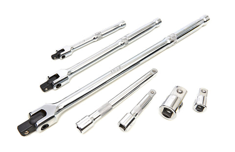 Sada 3 kĺbových trhákov, 2 predĺžení a 2 adaptérov HBM