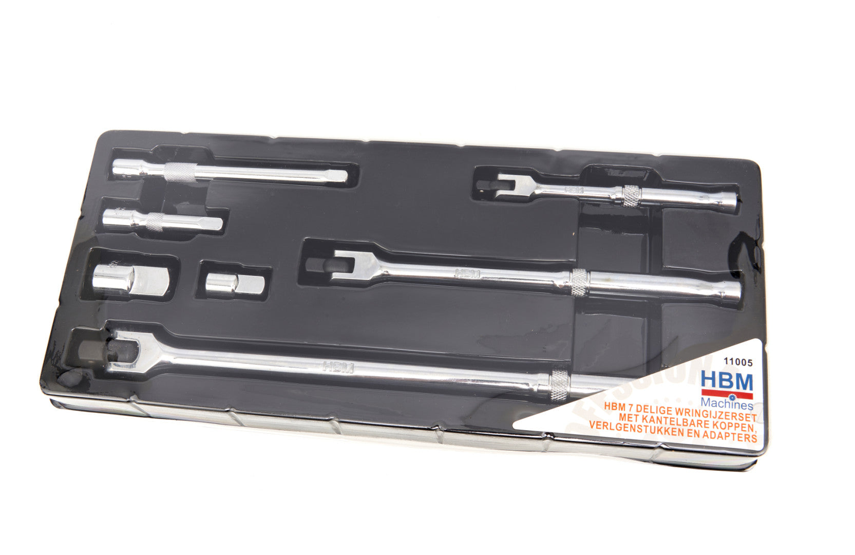 Sada 3 kĺbových trhákov, 2 predĺžení a 2 adaptérov HBM