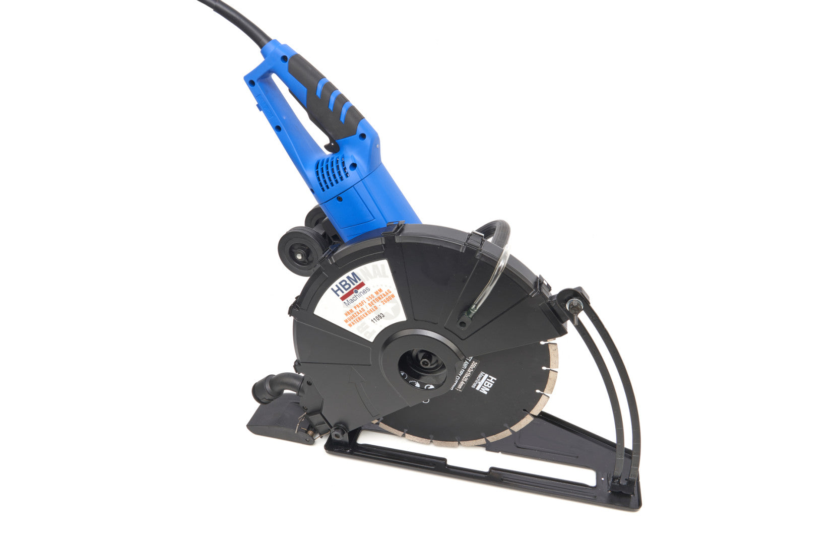 Elektrická kotúčová píla - rezačka na betón, chladenie vodou 2600W 350mm HBM