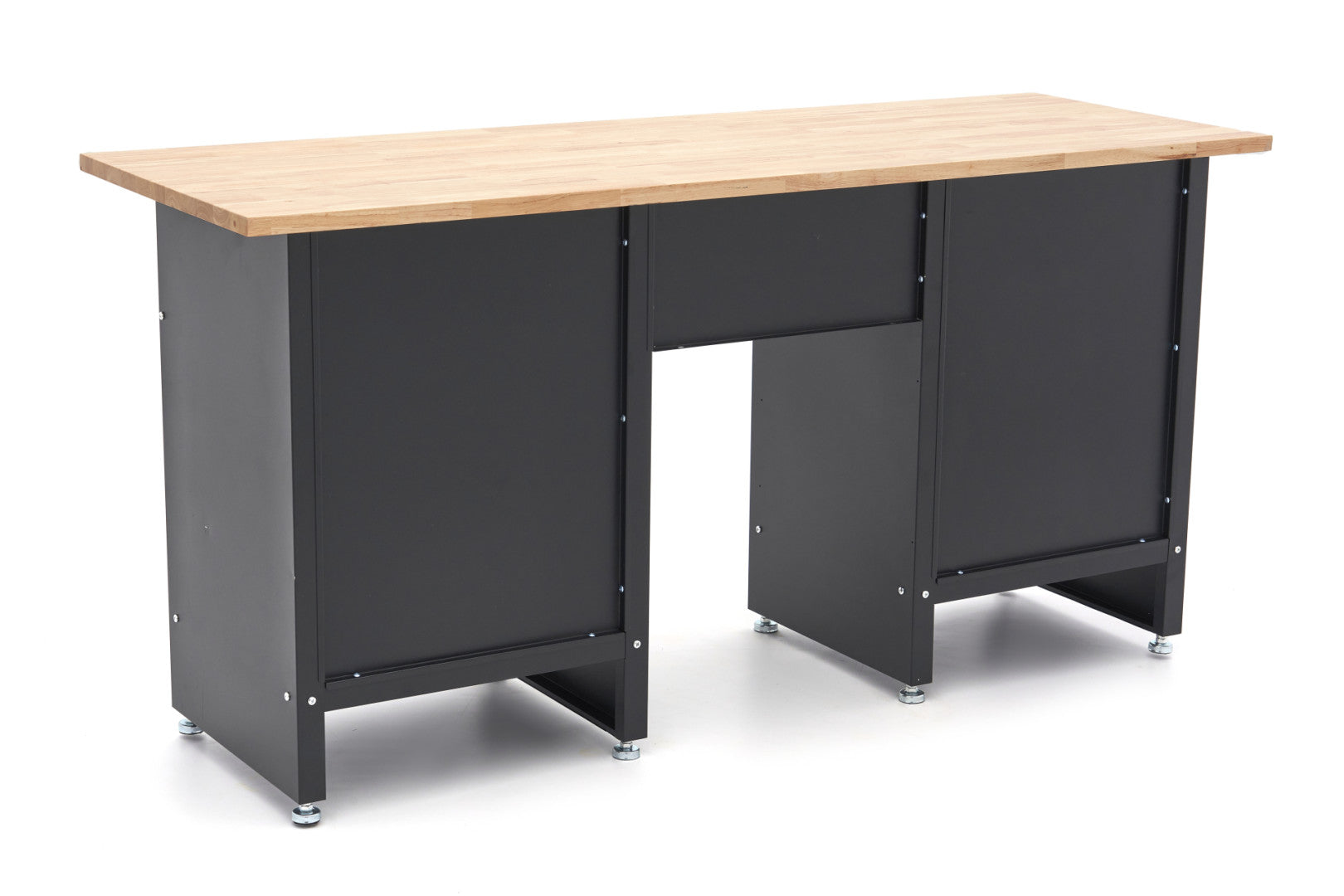 Pracovný stôl do dielne so 6 zásuvkami, 1 dvierkami a drevenou doskou z masívu 171 cm, HBM Machines premium, Holandsko