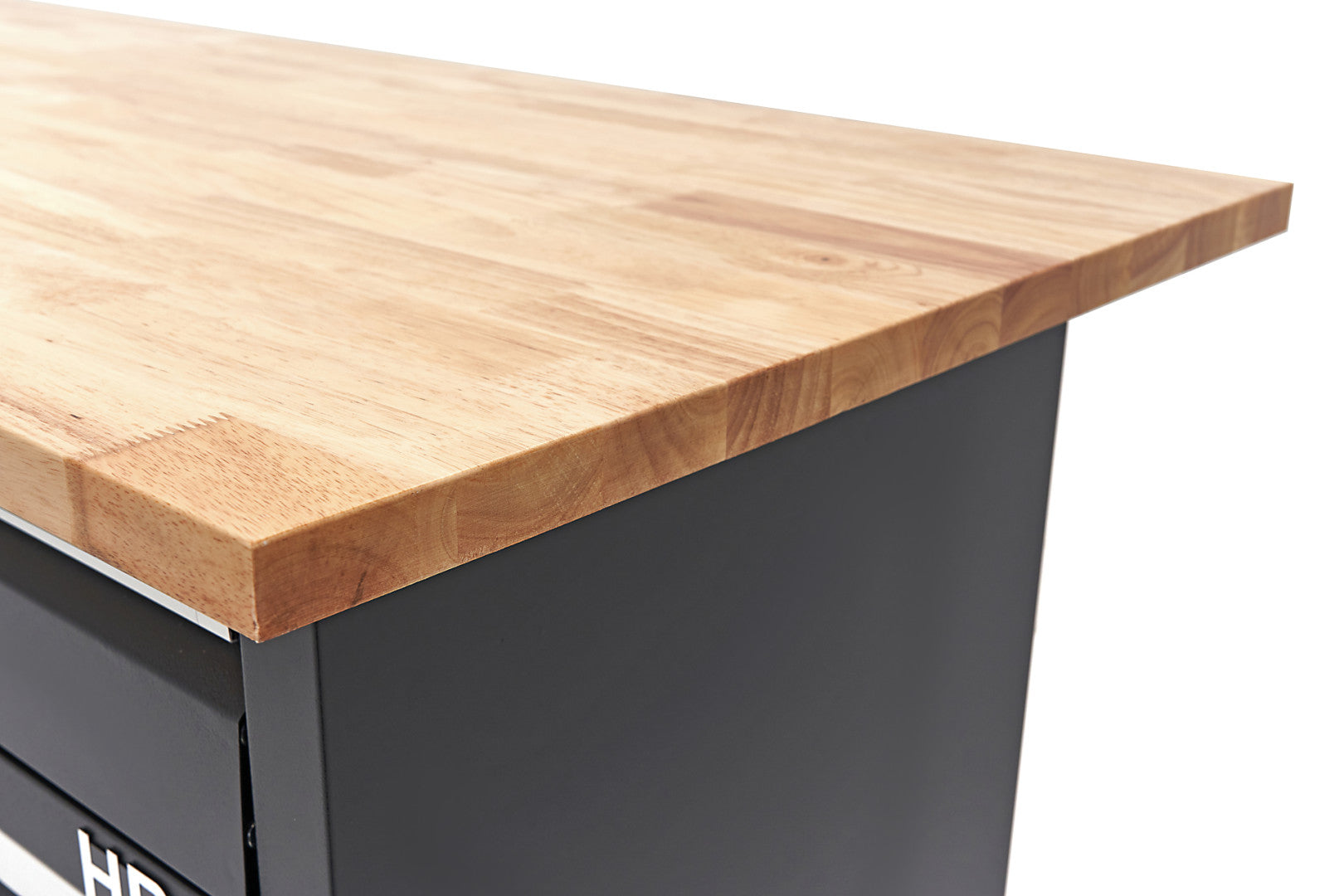 Profesionálna dielenská skrinka na náradie s pracovným stolom - ponk, masívna drevená doska 171cm, 2 dvierka a 6 zásuviek, HBM Machines Holandsko