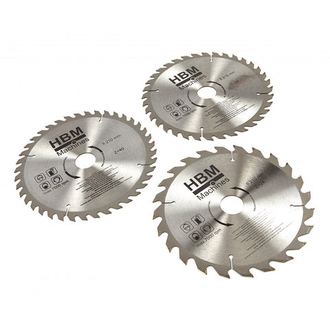 Pílový kotúč na drevo 210mm, 24 zubov, upínací otvor 30mm, HBM