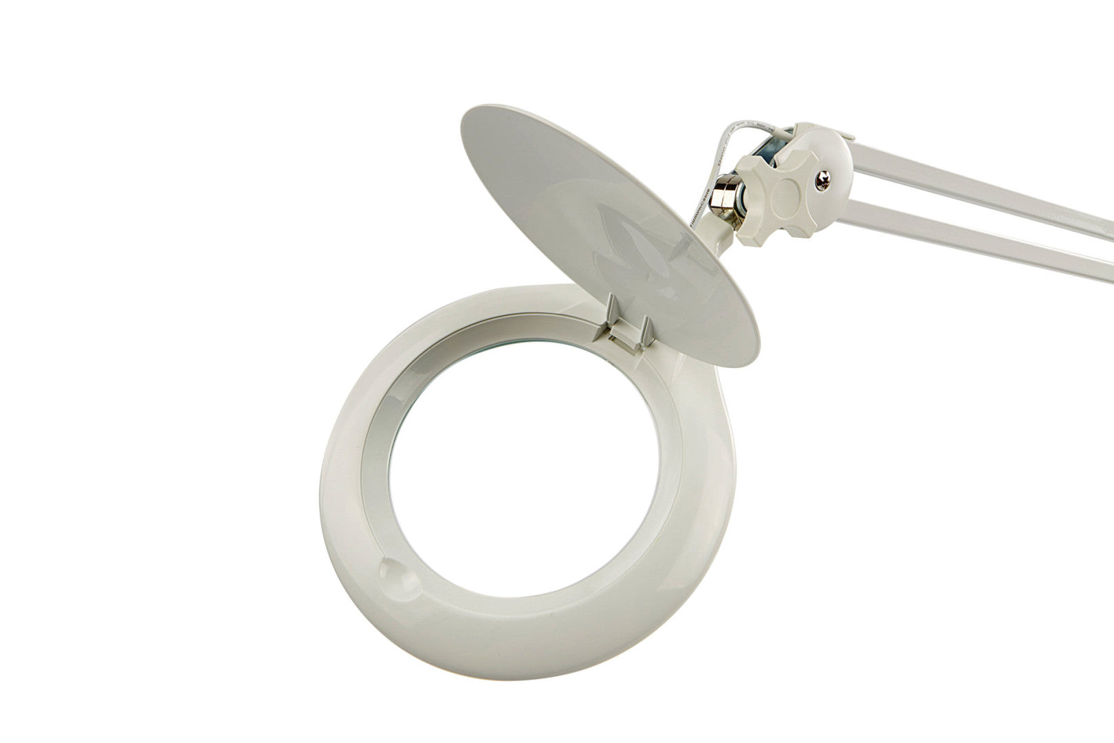 LED lampa s lupou a nastaviteľným ramenom, s úchytom na stôl, 3800lux HBM