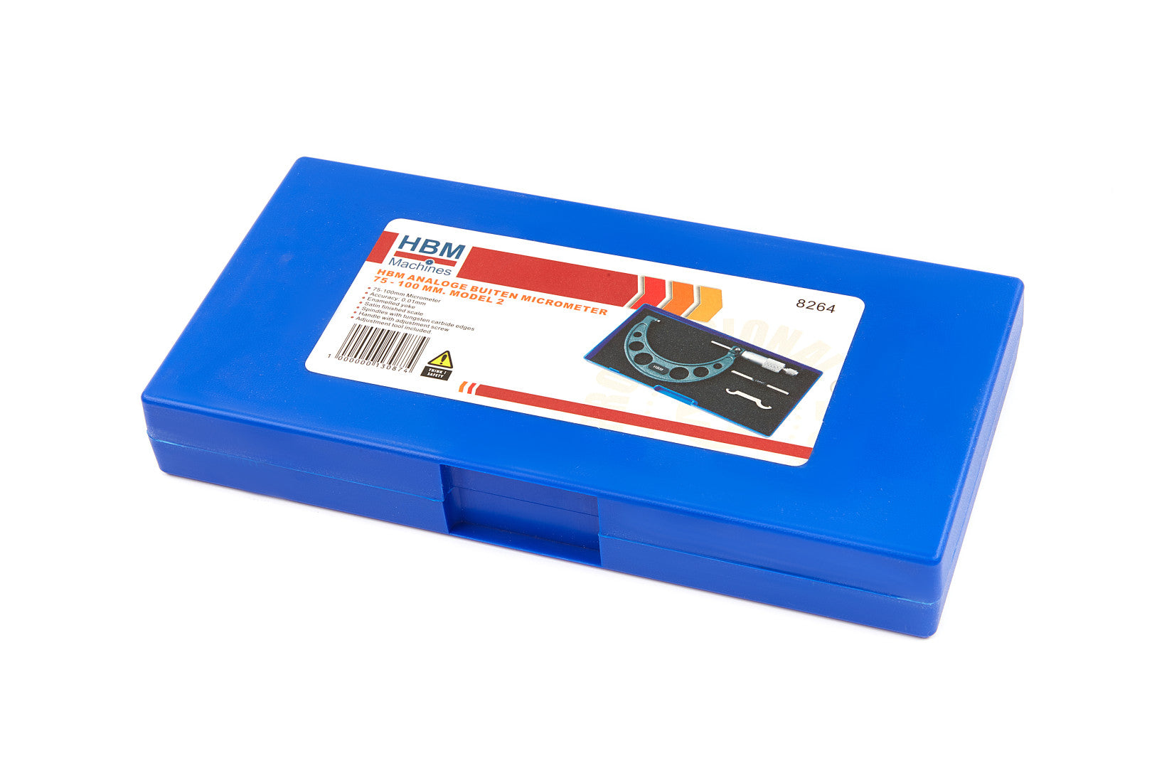 Vonkajší mikrometer 0 – 25 mm hbm model 2