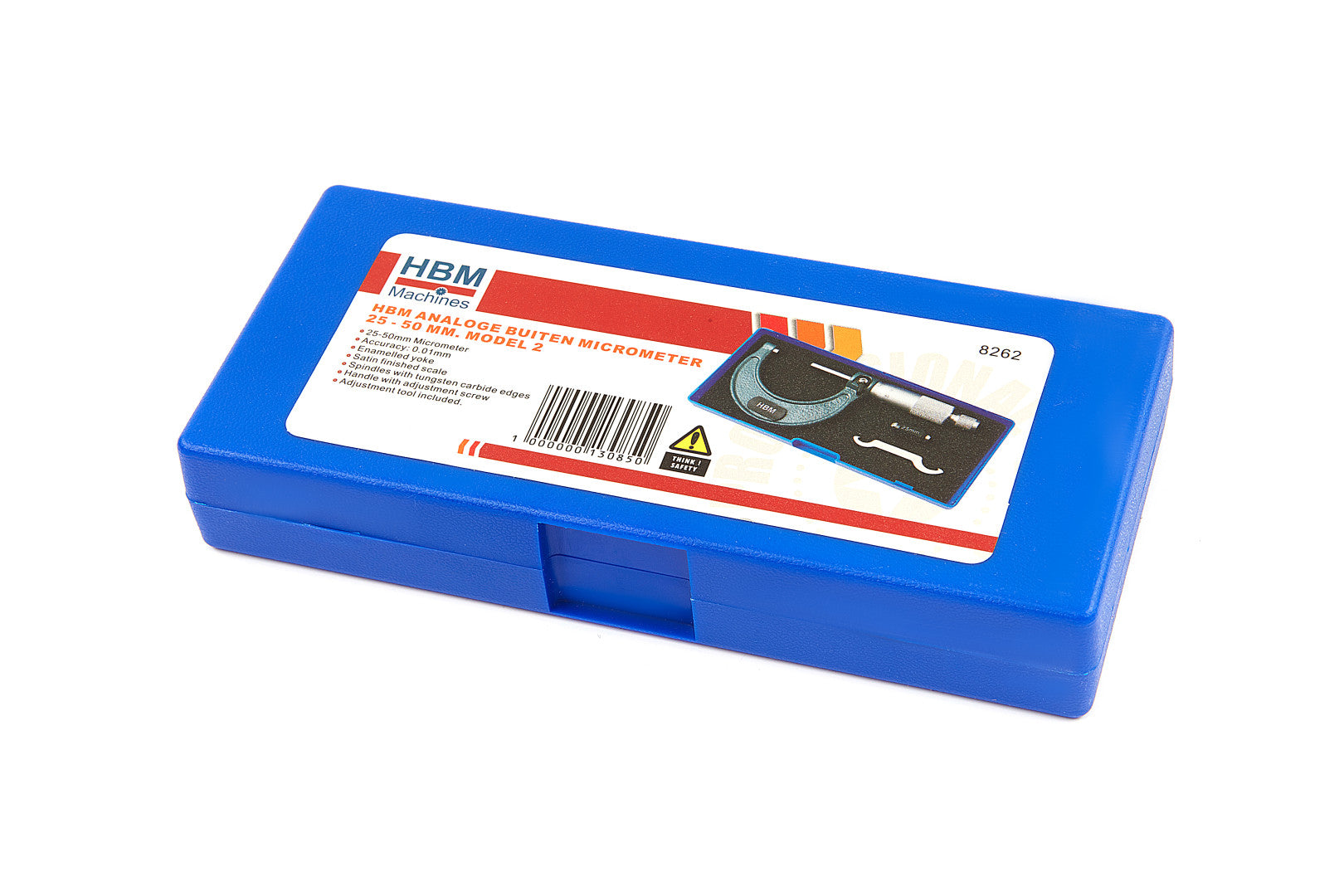 Vonkajší mikrometer 0 – 25 mm hbm model 2