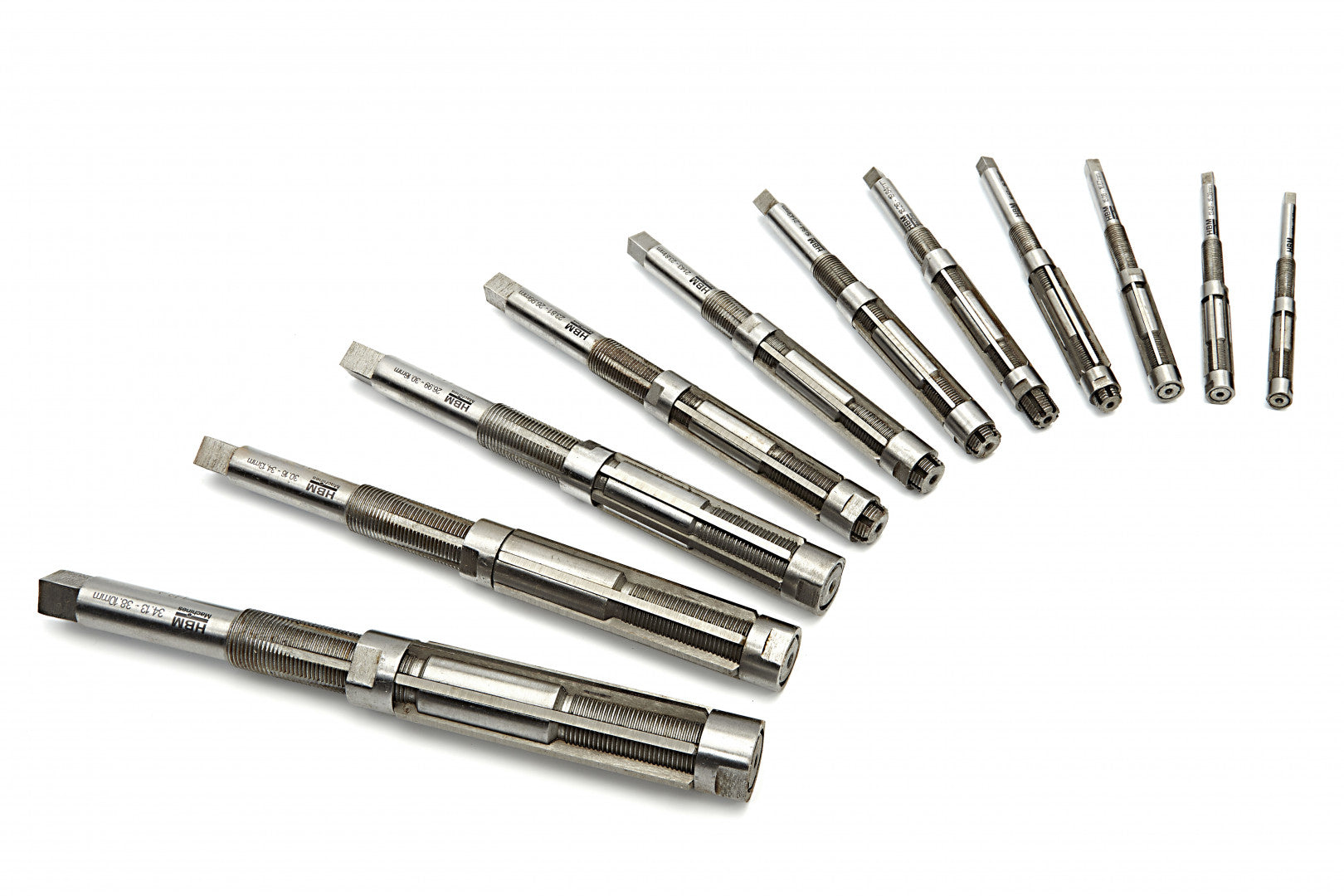 Sada 11 nastaviteľných výstružníkov 12 - 35mm HBM