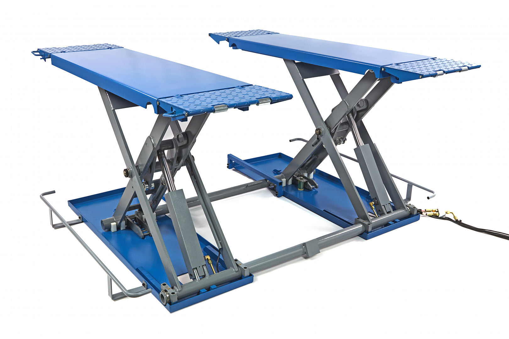 Nožnicový zdvihák 220V 3t HBM + olej zdarma