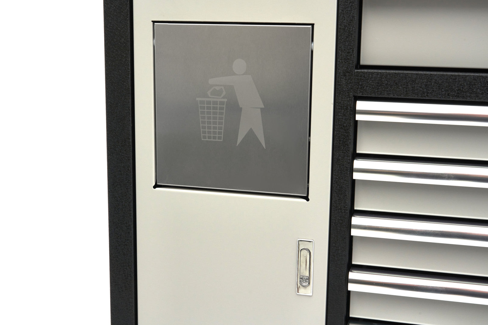 Profesionálny pracovný stôl, pojazdný, s 18 zásuvkami, 168cm, masívna drevená doska, zásuvka 220V / USB, HBM