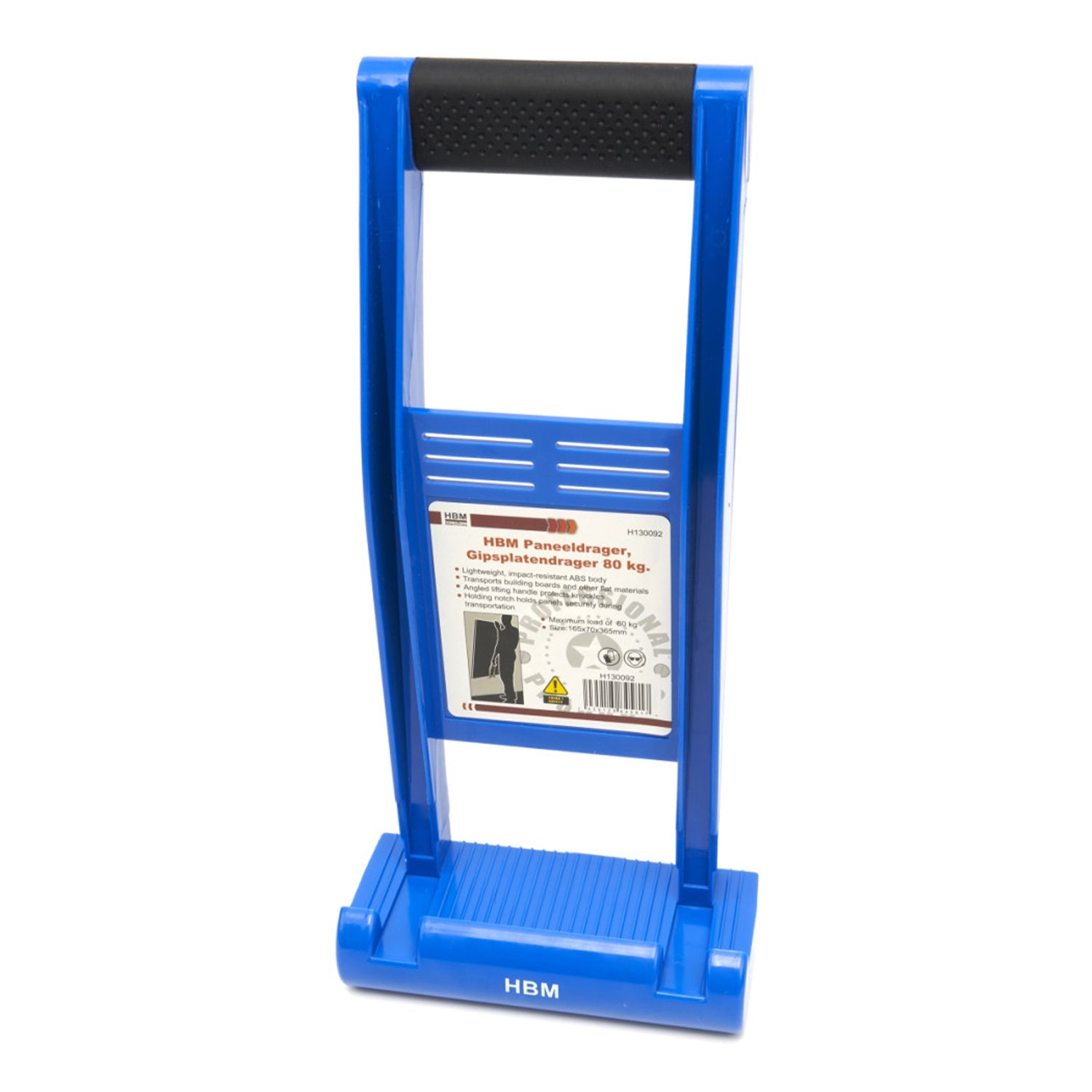 Zariadenie s rukoväťou na prenášanie sadrokartónových alebo osb dosiek 80 kg