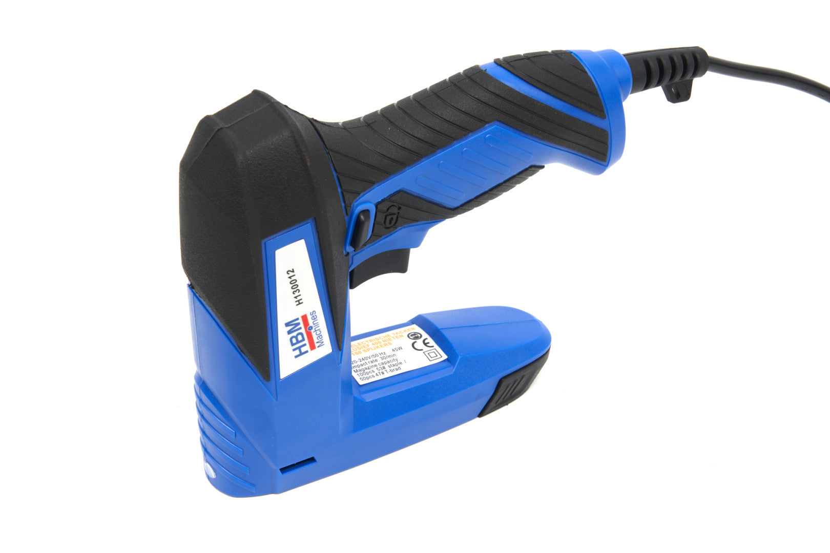 Elektrická sponkovačka so 400 sponkami a 100 klincami HBM