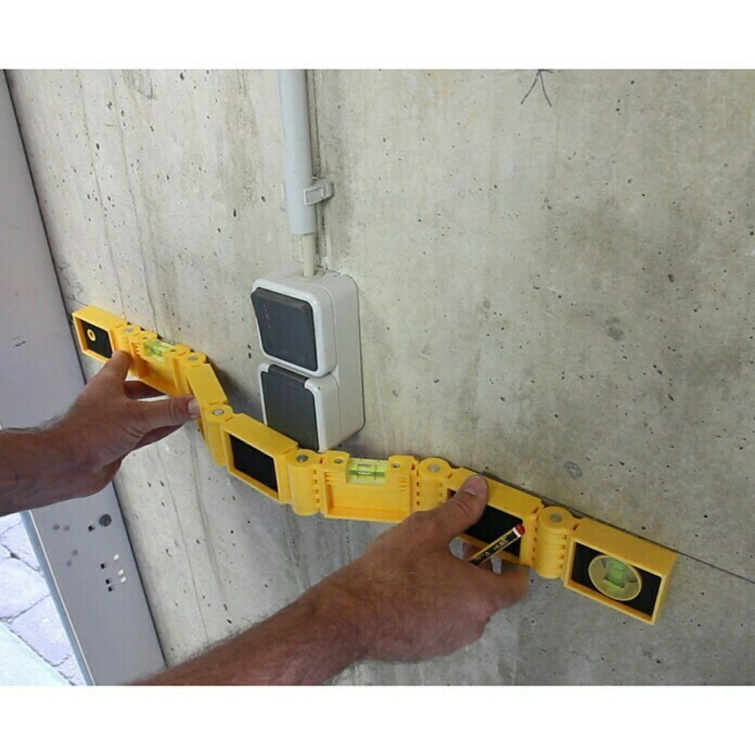 Flexibilná skladacia vodováha 60cm HBM