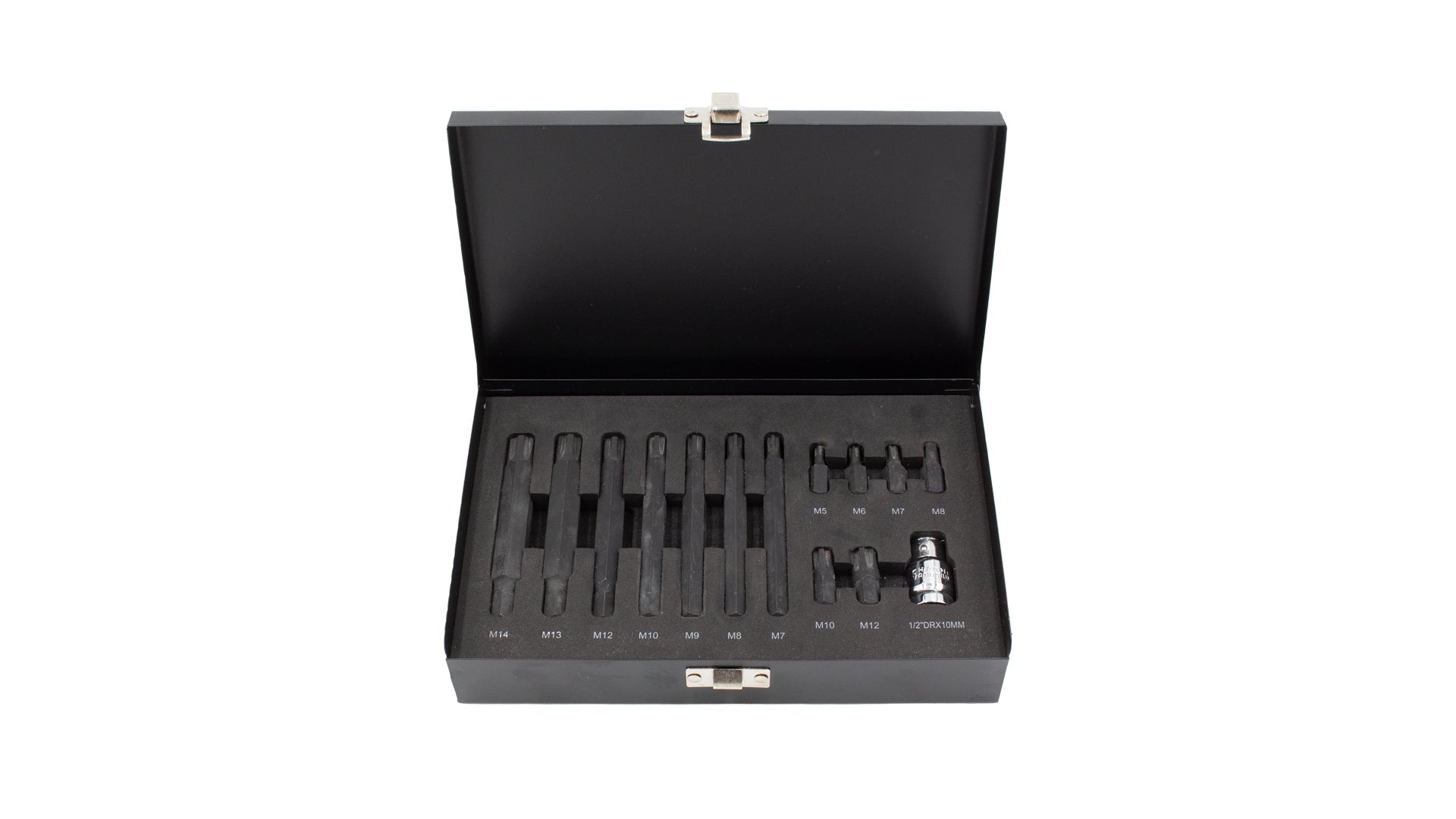 Sada ribe bitov na rázové uťahovanie 14 kusov kroftools