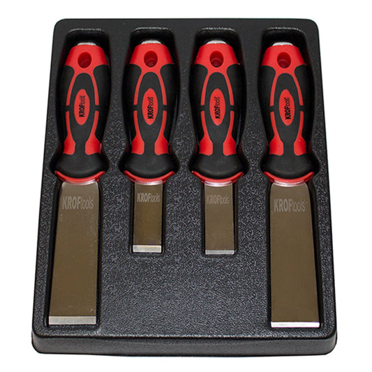 Súprava nerezových špachtlí 4 kusy kroftools