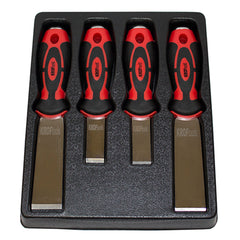 Súprava nerezových špachtlí 4ks Kroftools