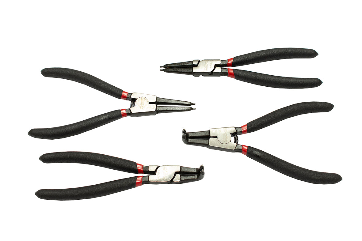 Sada 4 klieští na poistné krúžky seeger 175 mm kroftools