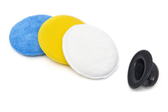 Sada leštiacich špongií na ručné leštenie v 3 krokoch HBM 4ks