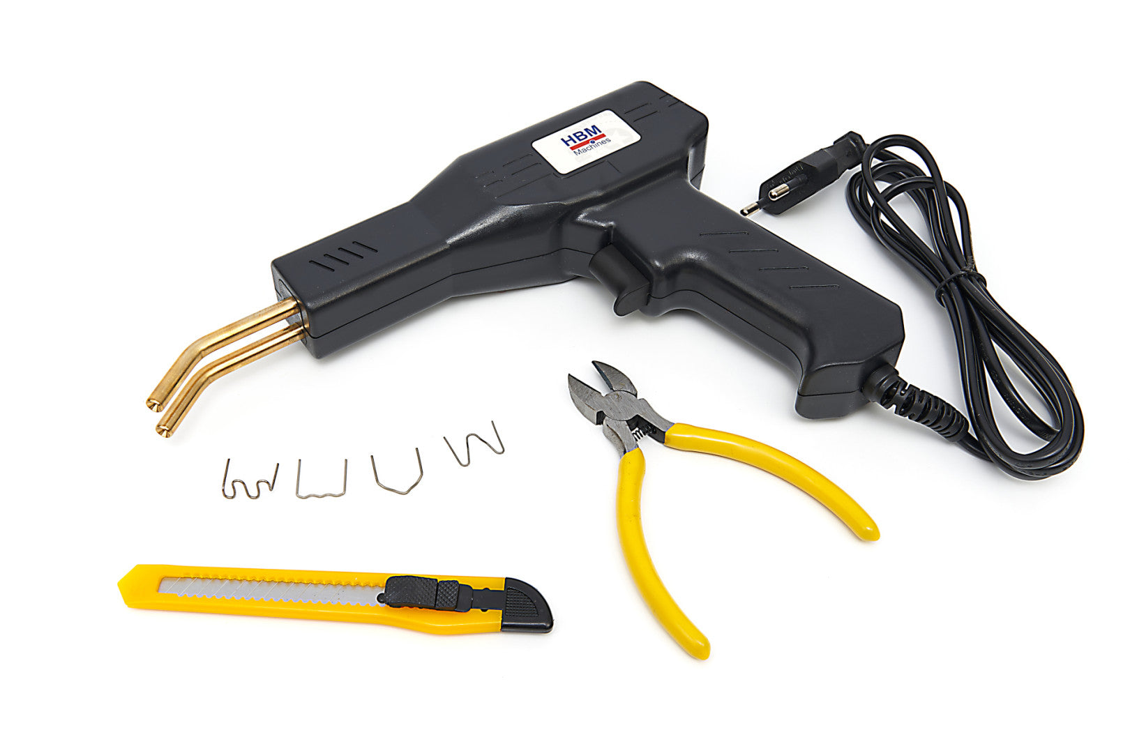 Zváracia pištoľ na plasty 43W, s 200 sponami HBM