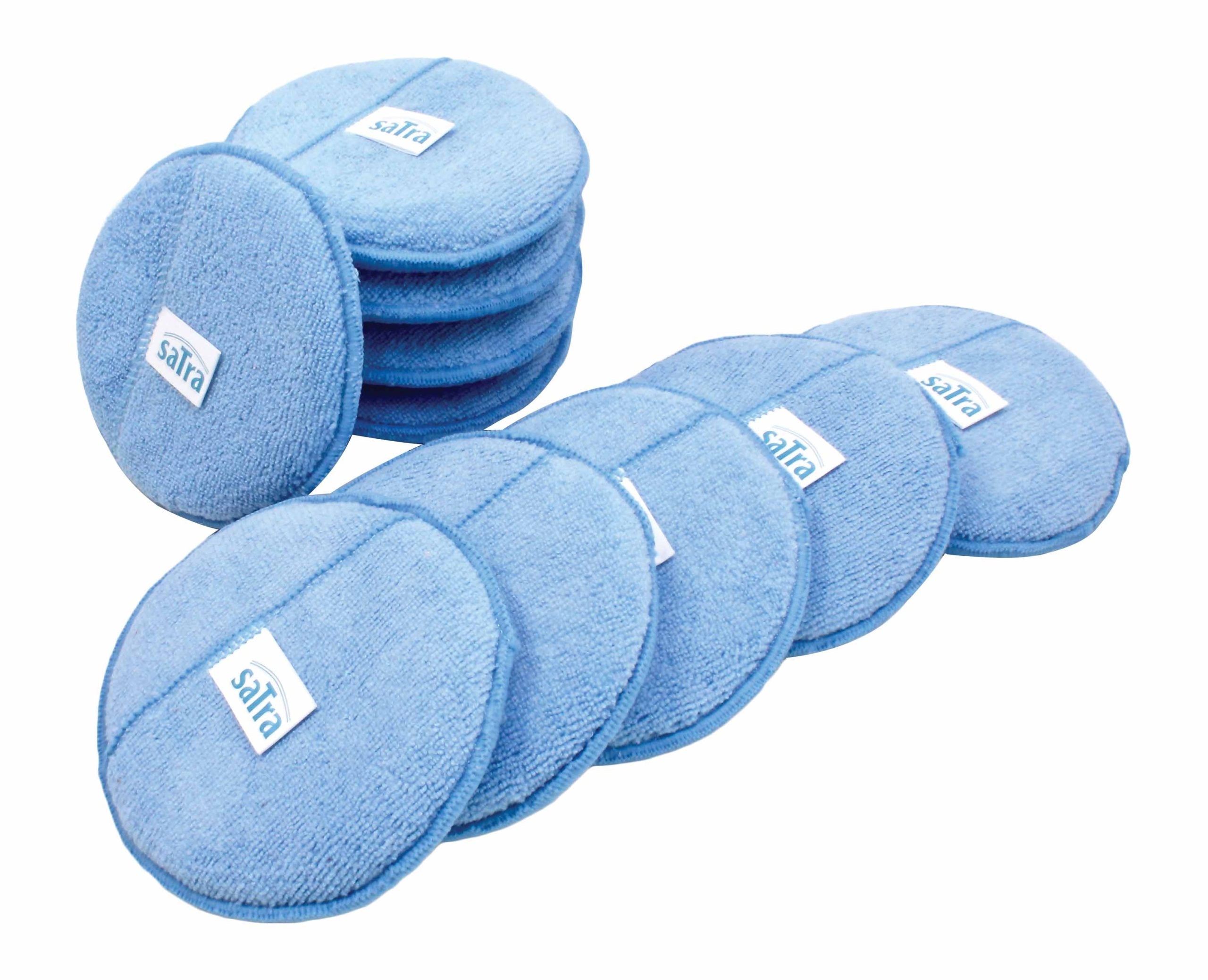 Sada 10 hubiek na voskovanie a leštenie, 13cm