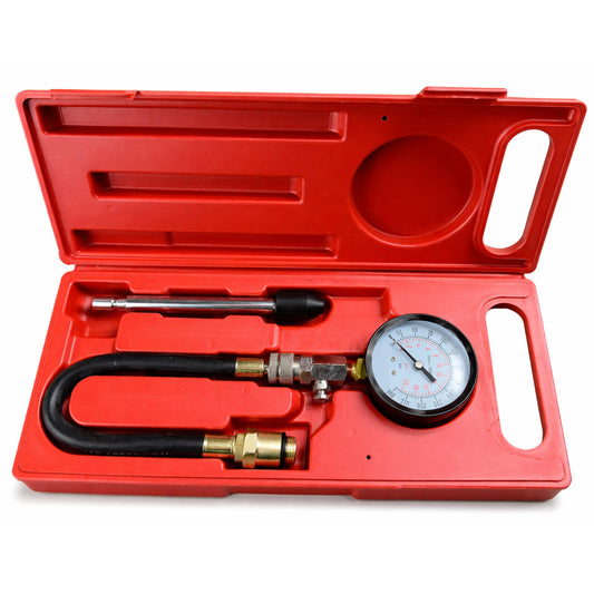 Tester kompresie - kompresiometer benzínových motorov Gebo Tools